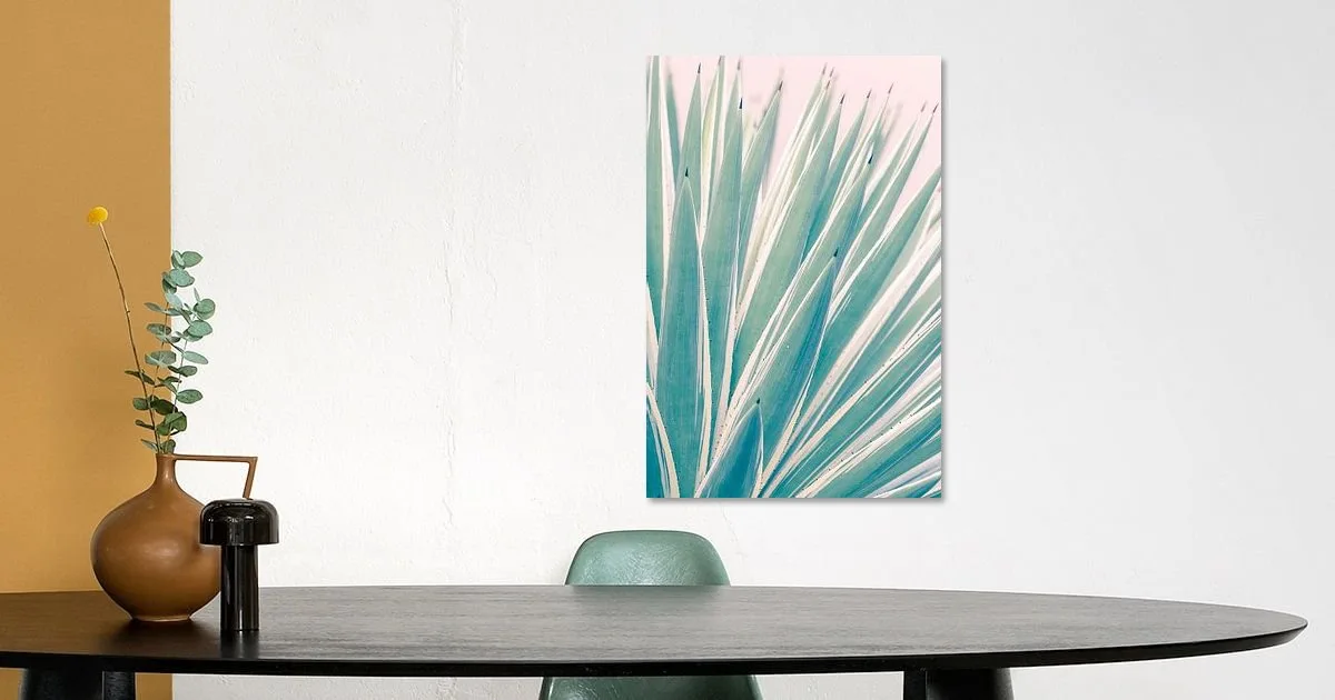 Buy this Close-up tropical plant in pastel colours-Botanical vibes Curacao.