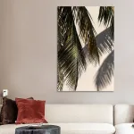 Buy this Palm leave tropical and botanical feel.