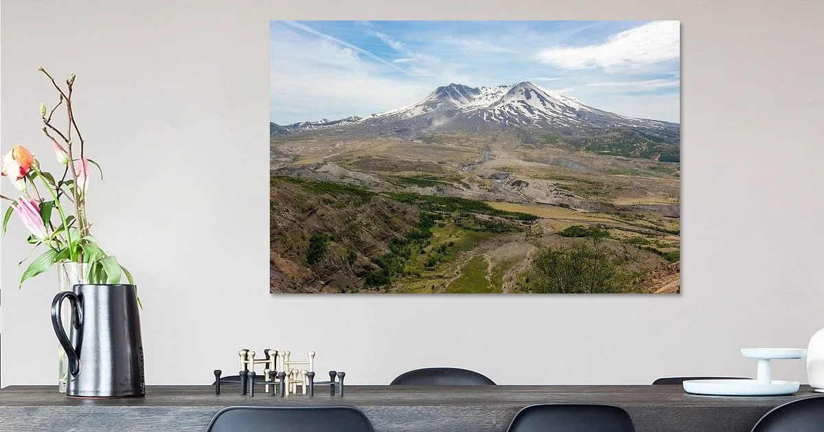 Buy this Volcano Mount Saint Helens Art Print.